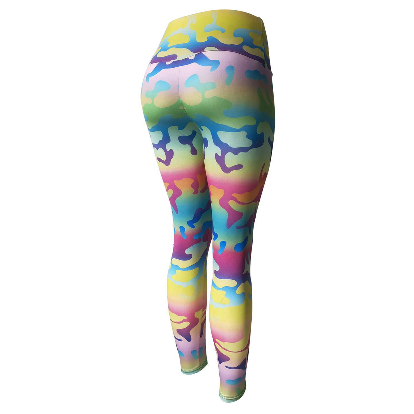 Camouflage Leopard Print High Waist Sports Fitness Yoga Pants